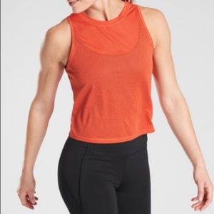 Athleta cropped muscle tank